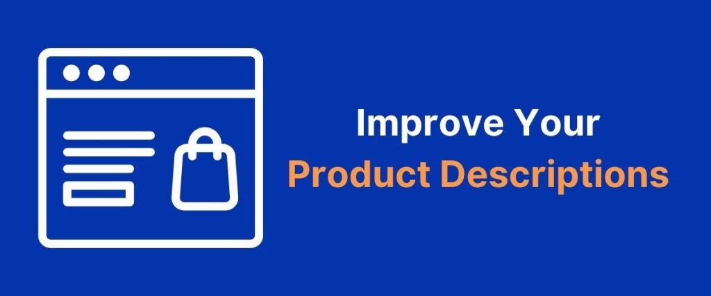 Improve your product description